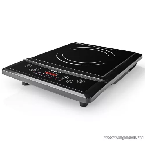 Nedis egylapos indukciós főzőlap, 2000 W (KAIP113CBK1)