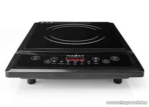 Nedis egylapos indukciós főzőlap, 2000 W (KAIP113CBK1)