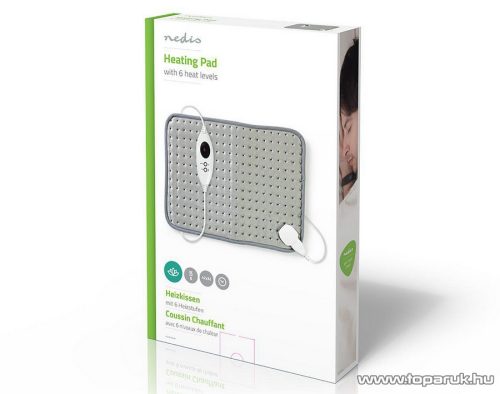 Nedis Elektromos melegítő párna, fűtőpárna, 42 x 32 cm (PEHP110CGY)