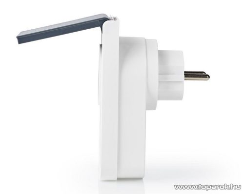 Nedis SmartLife Intelligens Wi-Fi kültéri aljzat fogyasztásmérő funkcióval, IP44, 3680 W (WIFIPO120FWT)