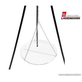 Landmann 0161 Grillrostély lánccal, krómozott
