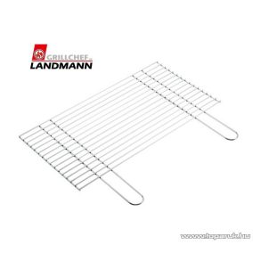Landmann 0187 Grillrostély, krómozott, 57.8 x 30 cm