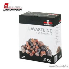 Landmann 0273 Gyors hőtárolású lávakő, mosható, 3 kg