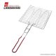 Landmann 0282 Krómozott grill halsütő, piros nyéllel