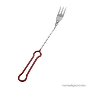 Landmann 0285 grill húsvilla, króm, piros nyéllel, 48 cm