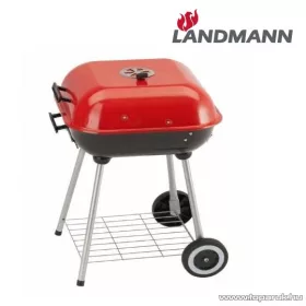 Landmann 0511 Party grillkocsi, piros színű (6 személyes)