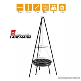Landmann 0543 Faszenes lengőgrill (8 személyes)