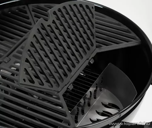 Landmann 11142 Kepler 600 Faszenes 4 lábú gömbgrill, fix polccal, 56 cm átmérővel (10 személyes)
