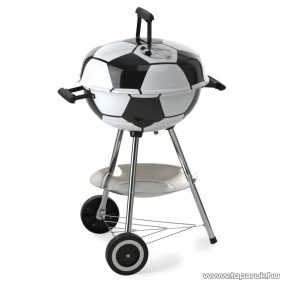   Landmann 11329 Faszenes 3 lábú gömbgrill, fix polccal, focigrill design (6 személyes)