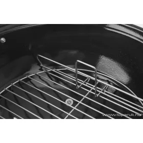   Landmann 11329 Faszenes 3 lábú gömbgrill, fix polccal, focigrill design (6 személyes)
