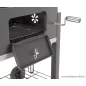   Landmann 11503 Grillchef fedeles faszenes grill, grillsütő kocsi, fekete (10 személyes)