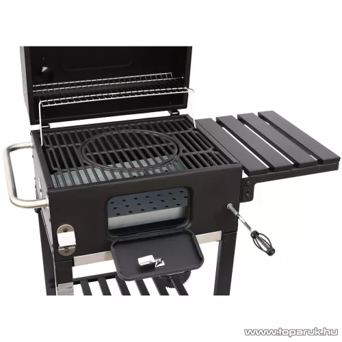 Grillchef Comfort Basic faszenes grillkocsi + takaró huzat (11528)