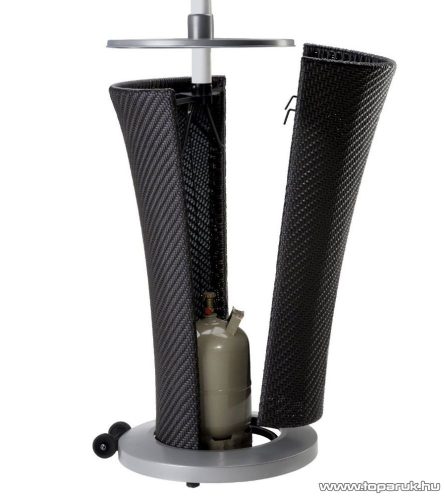 Landmann 12025 Ízléses műrattan borítású teraszhősugárzó