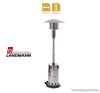 Landmann 12047 SIRIUS INOX Kültéri, gázzal működő rozsdamentes acél kivitelű teraszhősugárzó, 5 - 9.9 kW