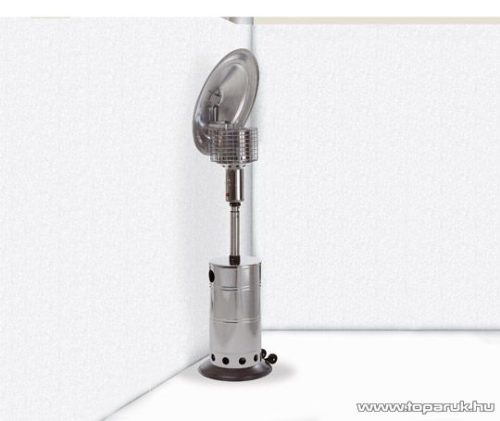 Landmann 12047 SIRIUS INOX Kültéri, gázzal működő rozsdamentes acél kivitelű teraszhősugárzó, 5 - 9.9 kW