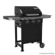 Grill Chef by Landmann 12229 REXON 3.0 Gázgrillkocsi, grillsütő, 3 égős (12 személyes)