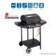Landmann 12375 Lávaköves party gázgrill kocsi, alumíniumozott acél égőfejekkel, 5.0 kW (8 személyes)
