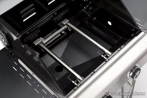 Landmann 12902 Triton 2.0 gázgrill kocsi, piros (8 személyes)