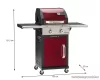 Landmann 12902 Triton 2.0 gázgrill kocsi, piros (8 személyes)