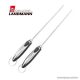 Landmann 13427 INOX Időtálló rozsdamentes acél kivitelű grill nyárs, 42 cm, 1 pár