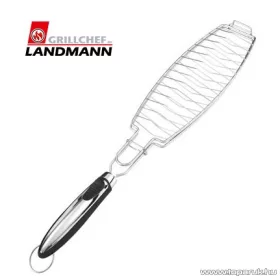   Landmann 13430 INOX Időtálló rozsdamentes acél kivitelű grill halsütő
