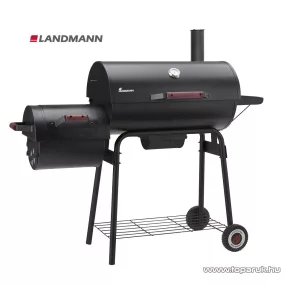   Landmann 31426 Black Taurus 660++ faszenes party grillkocsi (10 személyes)