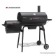Landmann 31426 Black Taurus 660++ faszenes party grillkocsi (10 személyes)