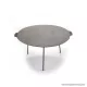 Perfect Home 15525 Öntöttvas grill tárcsa - boronatárcsa, 3 lábú, 60 cm