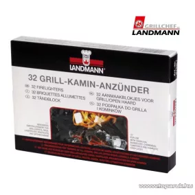   Landmann 0143 Grillgyújtő és kandallógyújtó kocka, 32 db-os szett