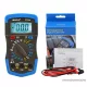 HOLDPEAK 33D Digitális multiméter, VDC, VAC, ADC, ellenállás, dióda, tranzisztor hFE teszt mérőműszer