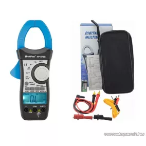   HOLDPEAK 870G Digitális lakatfogó, 2 kijelzős multiméter, VDC, VAC, AAC, ellenállás, hőmérséklet és dióda mérőműszer