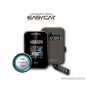   EASYCAR E7III-A Autóriasztó, 1 db LCD + 1 db kiegészítő távirányítóval, sziréna, rezgésérzékelő, antenna, USB funkcióval