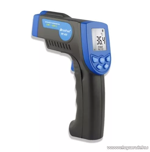 HOLDPEAK 420 Infravörös hőmérsékletmérő mérőműszer LCD kijelzővel