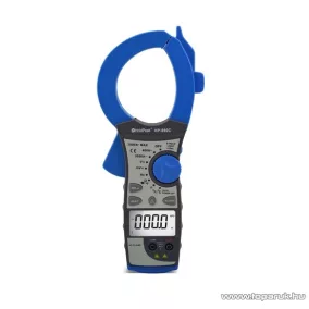   HOLDPEAK 860C Digitális lakatfogó multiméter, nagyáramú, VDC, VAC, ACC, ellenállás, kapacitás mérésére