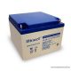 Ultracell 12V, 26Ah Zselés, ólom akkumulátor, gondozásmentes szünetmentes akku