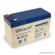 Ultracell 12V, 7Ah Zselés, ólom akkumulátor, gondozásmentes szünetmentes akku