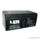 UPS Power 12V, 3.3Ah, zselés, ólom akkumulátor, gondozásmentes szünetmentes akku