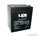   UPS Power 12V, 4Ah, zselés, ólom akkumulátor, gondozásmentes szünetmentes akku
