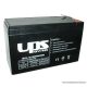 UPS Power 12V, 9Ah F2, zselés, ólom akkumulátor, gondozásmentes szünetmentes akku, széles saru
