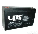   UPS Power 6V, 12Ah Zselés, ólom akkumulátor, gondozásmentes szünetmentes akku