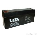   UPS Power 6V, 3,3Ah Zselés, ólom akkumulátor, gondozásmentes szünetmentes akku