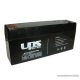 UPS Power 6V, 3,3Ah Zselés, ólom akkumulátor, gondozásmentes szünetmentes akku