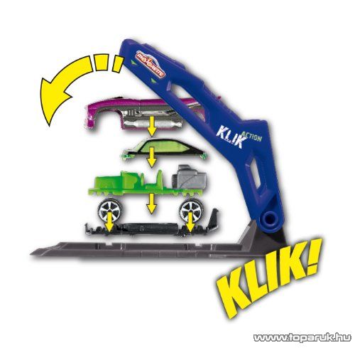 Klik Carz Mix'n'Klik kezdő szett, több féle (212050102) - készlethiány