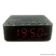 Orion OALC-5608B Digitális, rádiós asztali ébresztőóra, nagyméretű LED kijelzővel, fekete
