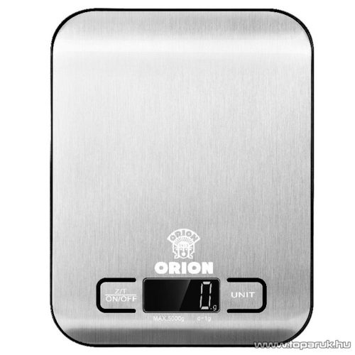 Orion OKSC-6015 Digitális konyhai mérleg, 5 kg méréshatárig