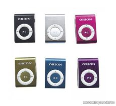 Orion OMP-09 fémházas, memóriakártyával bővíthető MP3 lejátszó