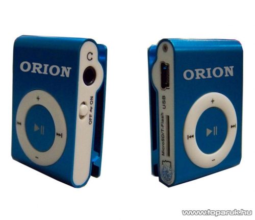 Orion OMP-09 fémházas, memóriakártyával bővíthető MP3 lejátszó