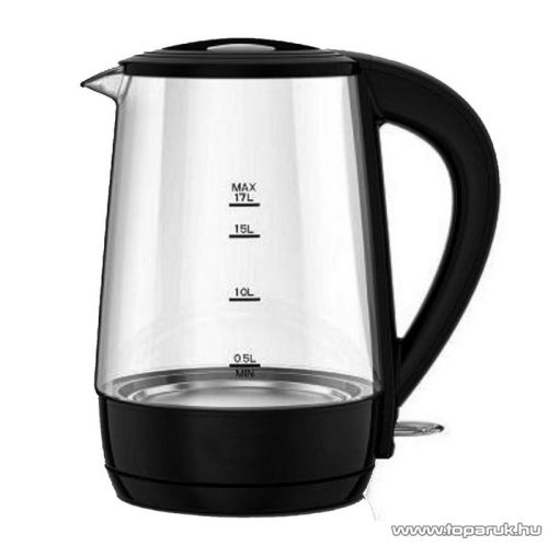 Orion OWKG-2019 1,7 literes elektromos vízforraló, fekete, 2200 W