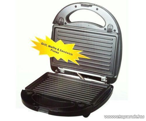 Orion OWM-801 Inox 3 az 1-ben szendvicssütő + grill + gofrisütő - készlethiány