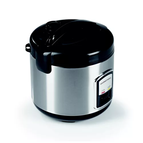 GourmetMaxx DS14655 INOX elektromos automata rizsfőző, melegentartás funkcióval, 400 W / 1 liter